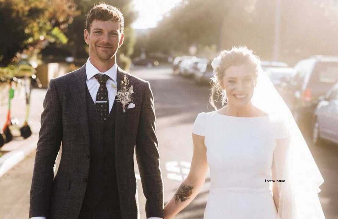 Their Wedding in October 2021