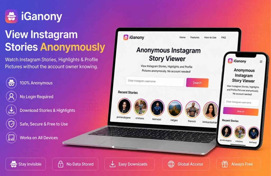 iGanony Review 2026: Is It Safe for Anonymous Instagram Story Viewing?