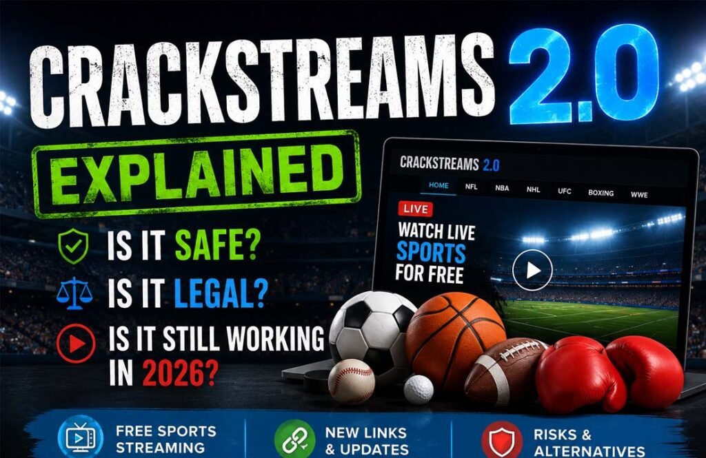 CrackStreams 2.0 Explained: Is It Safe, Legal, and Still Working in 2026? CrackStreams 2.0