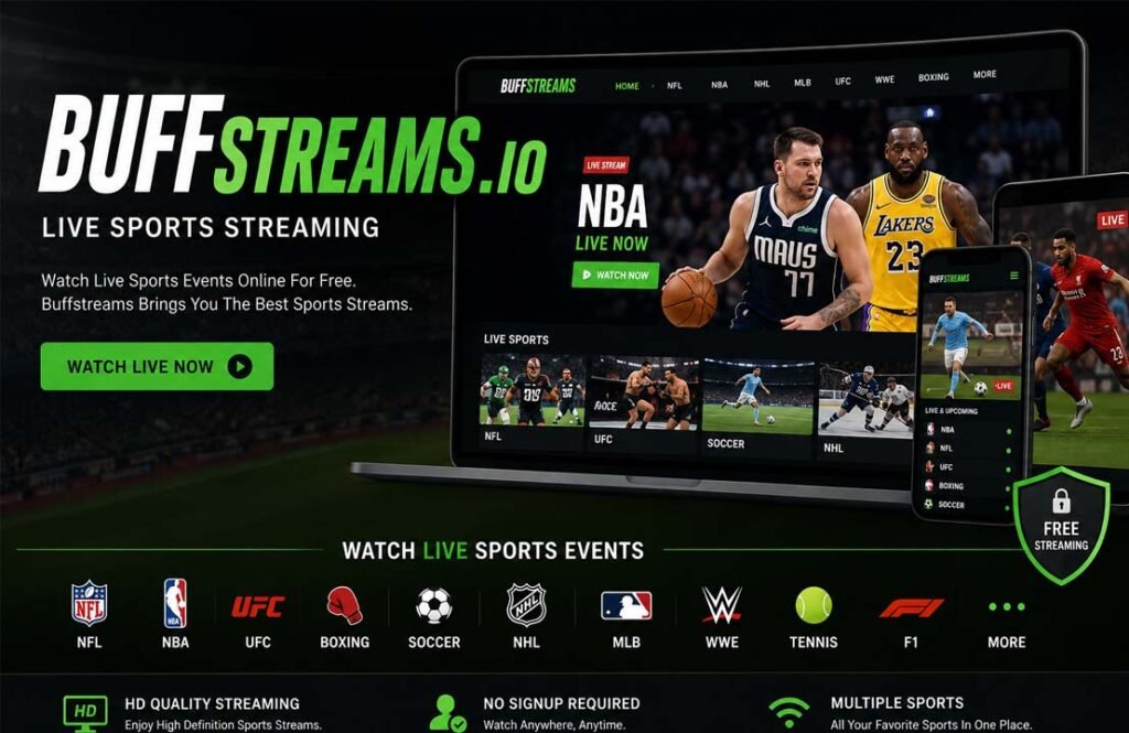 What Is Buffstreams.io? Features, Safety, Legal Status, and Best Alternatives Buffstreams.io