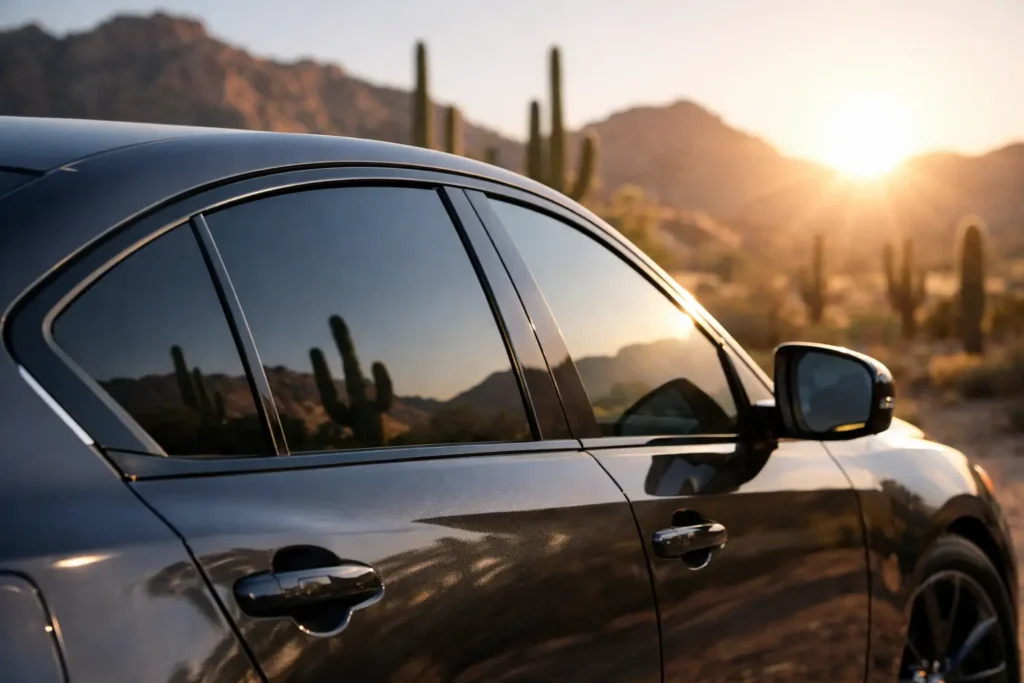 How to Choose Automotive Window Tint for Arizona Heat Without Sacrificing Night Visibility