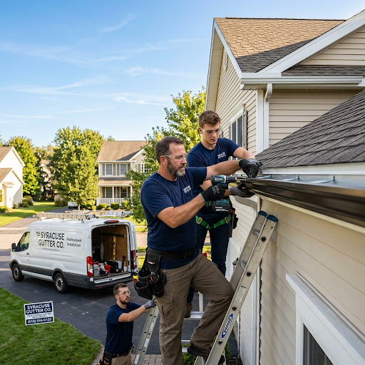 Why Professional Gutter Installation Pays Off in Syracuse